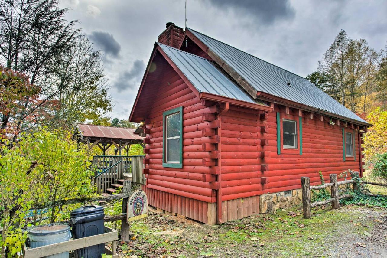 'Uncle Bunky'S' Bryson City Cabin With Hot Tub&Views Villa ภายนอก รูปภาพ